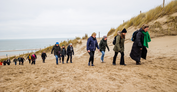 Le Champion Egmond Wandel Marathon strandopgang