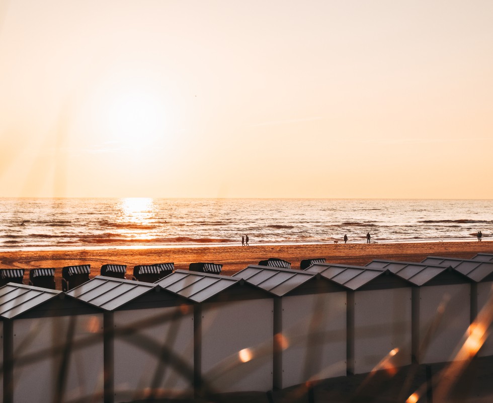 Herfst Strand Egmond aan Zee